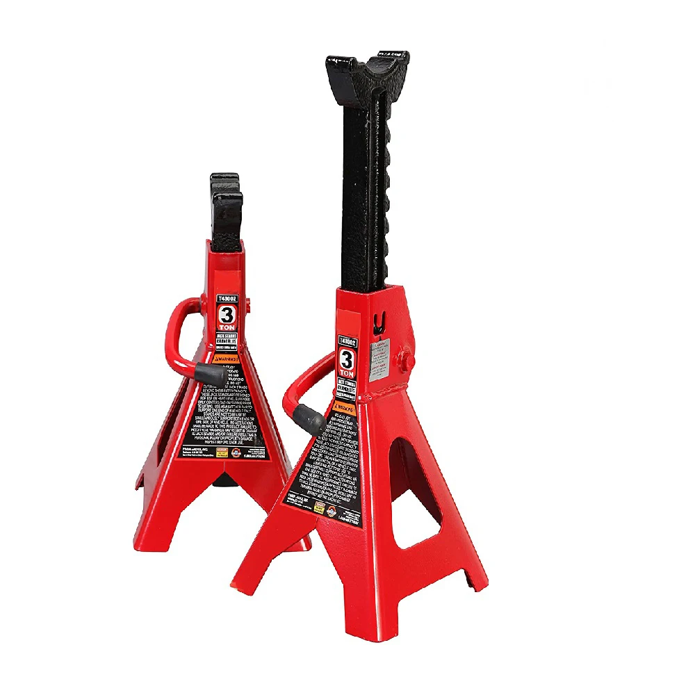 
steel Heavy Duty Jack stand Self-Locking Ratchet for car 