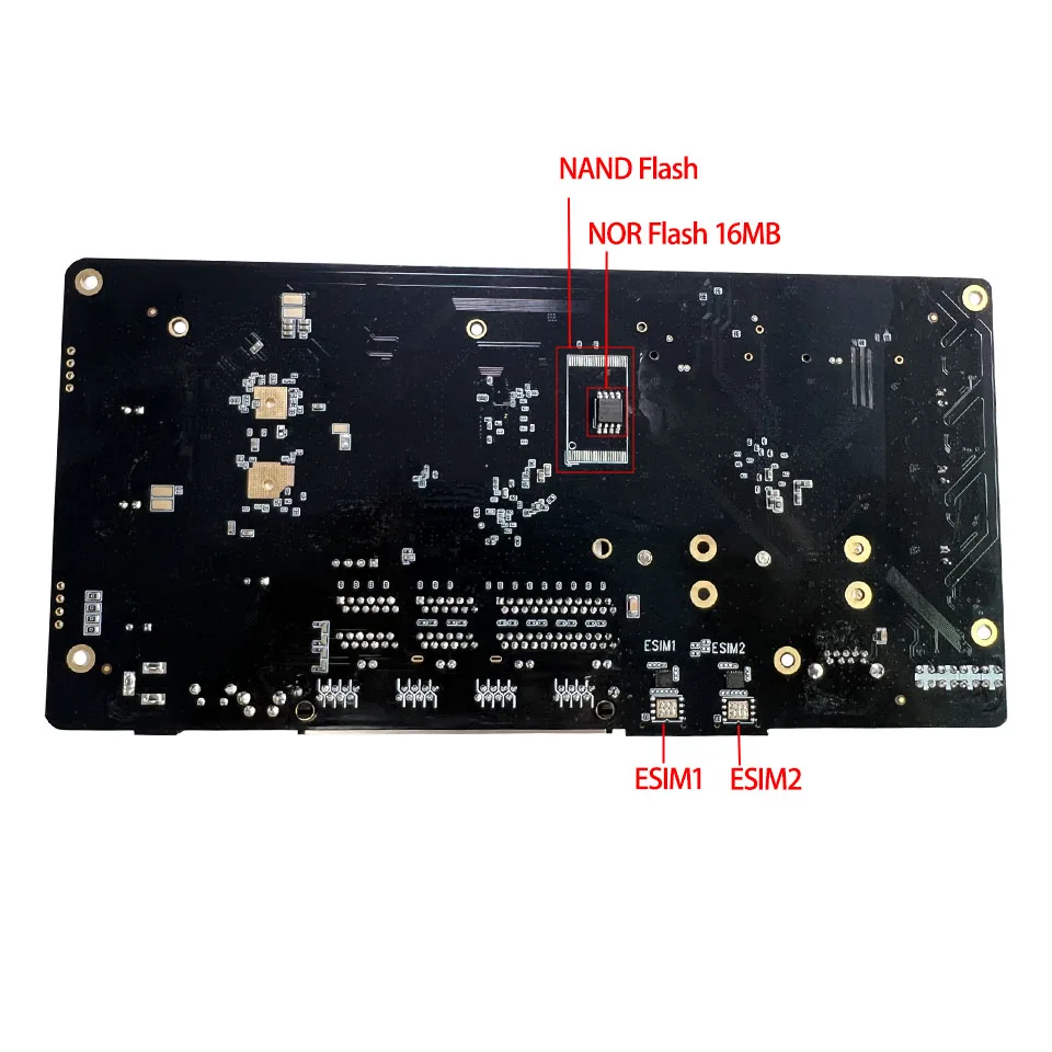 Wifi6 5G Router Board Support DC 9V-36V 11AX 1800Mbps 5G Router With M.2 PCIE And Mini PCIE Slot PCBA Preload OpenWRT