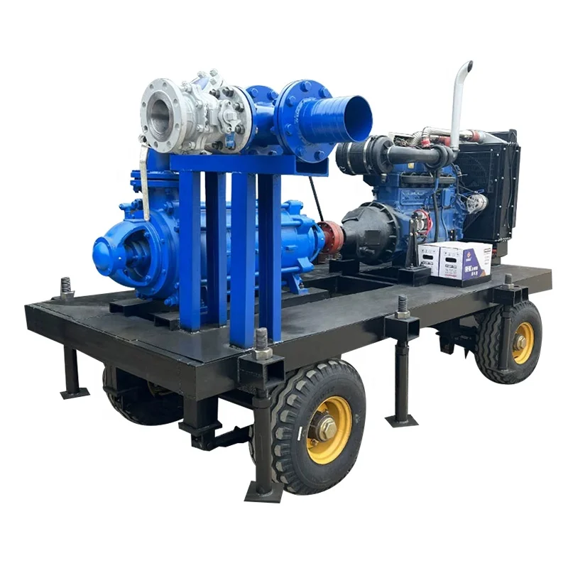 large automatic Agriculture Water Pump By Diesel Engine Mixed Flow Pump
