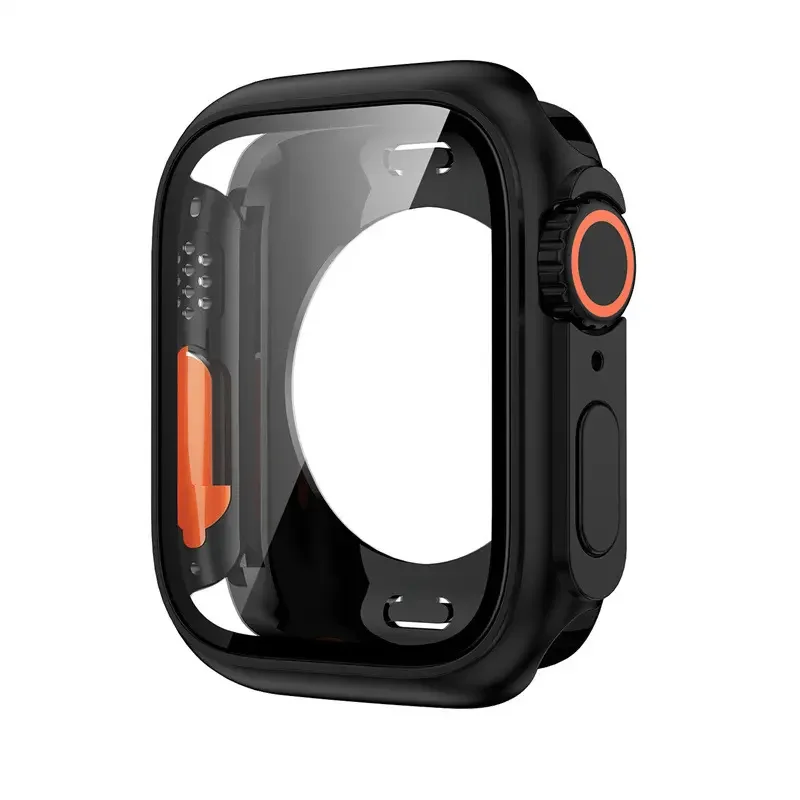 Подходит для Apple iWatch устойчивые к царапинам и падениям часы 9 8 7 Защита экрана 360 полной защиты три в одном наборе