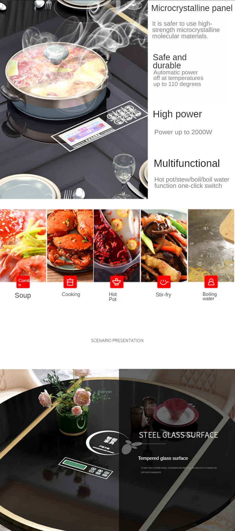 6 chair dining table