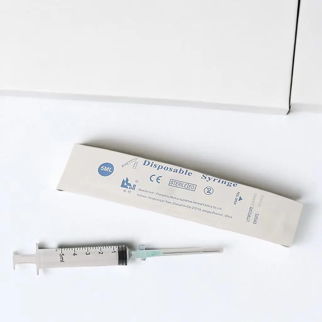 Disposable syringe,custom syringe with luer lock 5ml