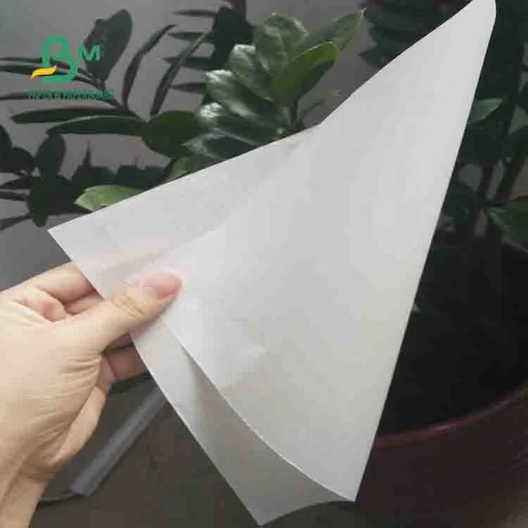 Virgin wood pulp 30gsm 35gsm 45gsm MG white kraft paper for packing