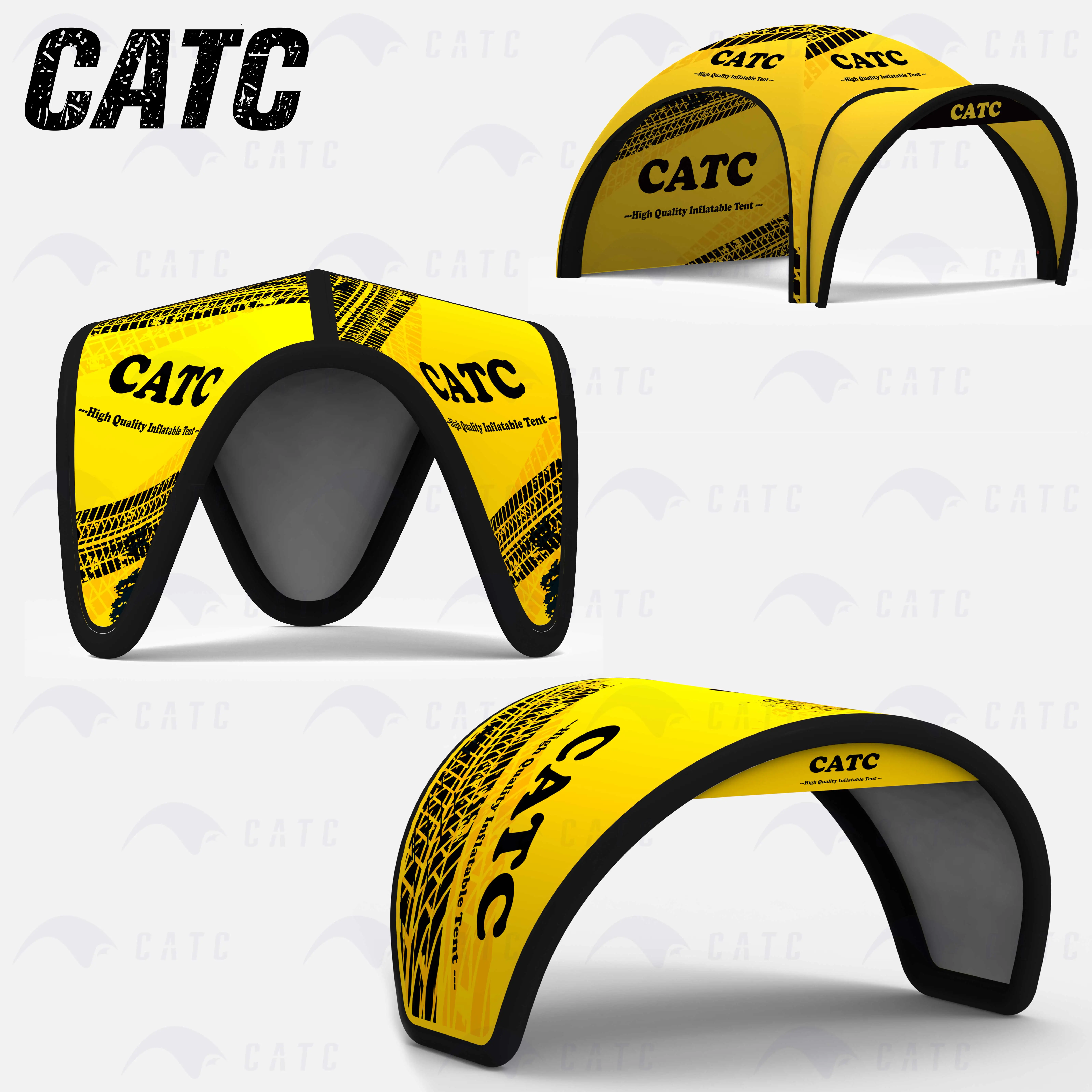 CATC Inflatable Sports Racing Tent for Outdoor Events Customized PVC Advertising Tent Inflatable Model Factory Price