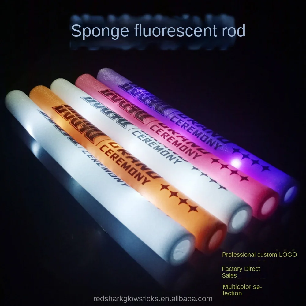 Concert Favor Lighting LED Light Up Foam Stick RGB