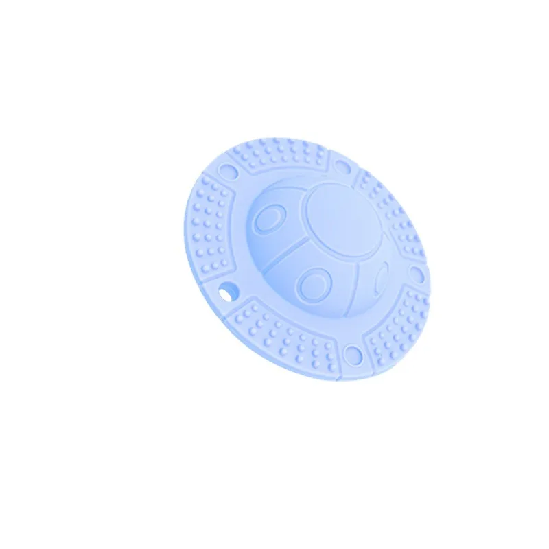 Best Seller UFO Spaceship Baby Teether Baby Molar Stick Newborn Silicone Chewing Gum