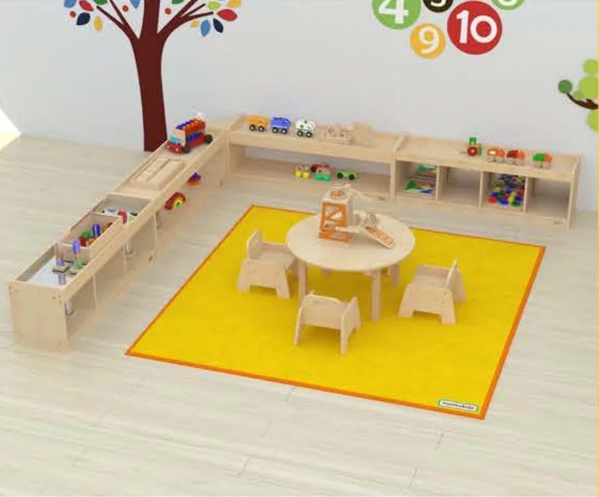 Childcare Furniture Arrangement Kindergarten Furniture School Furniture Tables and Chairs