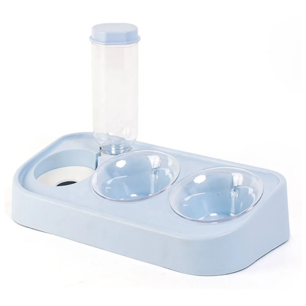 Cat Feeder Gravity Water Dispenser For Small Cats Rabbits Bunny Kitten