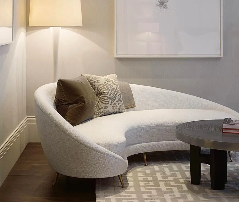 
Modern Lounge Sofa Home Furniture Hotel Room Designs Sofa Set Living Room Seater Pink Velvet Fabric Loveseat Sofa 