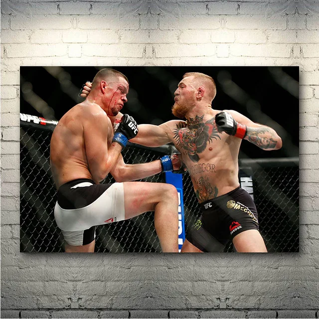 Conor McGregor UFC Motivational BOXING Silk Or Canvas Poster Picture For Living Room Decor
