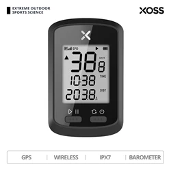 XOSS G Bicycle Computer Wireless Bike Speedometer Outdoor Sports GPS Cycling Computer Electric Bike Speedometer Portable LCD