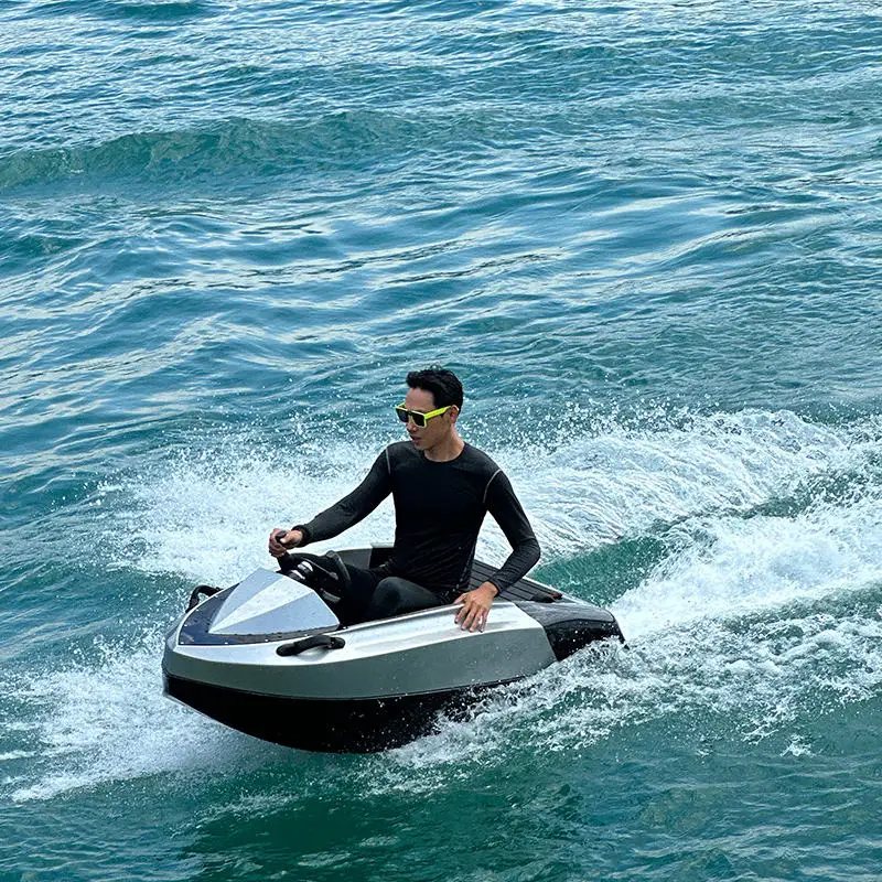 High Power Electric E Power Motorized Mini EPP Foam Kart Go Boat Jet 12KW/15KW Factory Offshore Water Thruster Waterplay Racing