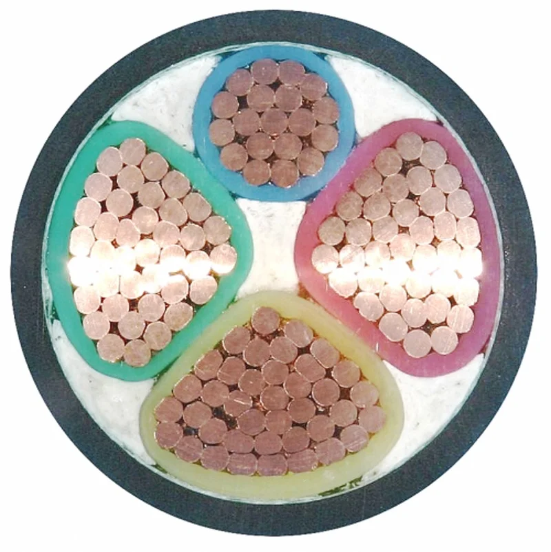  4C 50 мм2 U1000 RO2V xlpe изоляционный силовой кабель с покрытием из ПВХ/LSZH