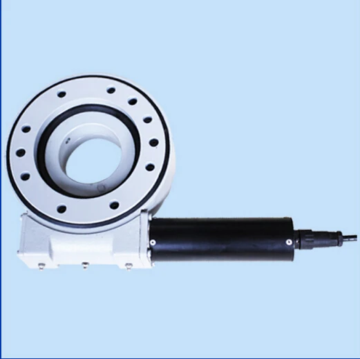 SE7 Single axis Enclosed worm gear Slewing drive with 24V DC motor for solar tracker system