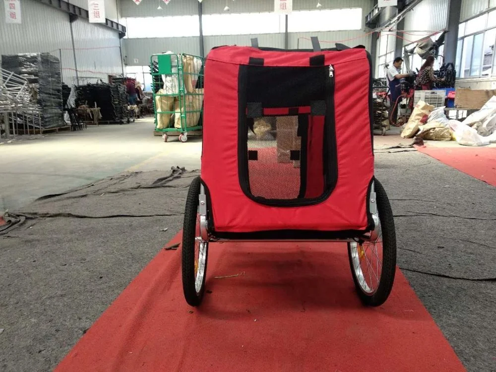 Wholesale supply bicycle trailer folding cargo / dog bike trailer for sale
