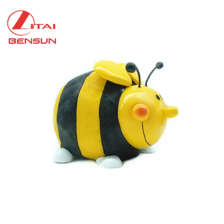 Fashion Promotional Polyresin Animal Money Box Poly Resin Coin Bank