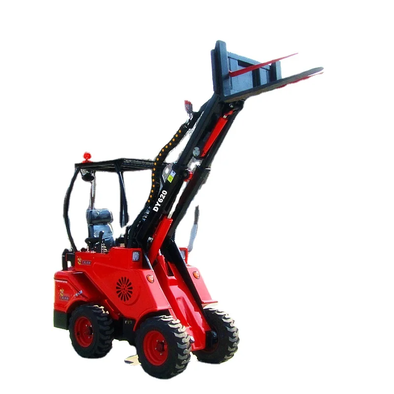 mini loader for sale, used for farm and gardening and construction sites, TAIAN DY620