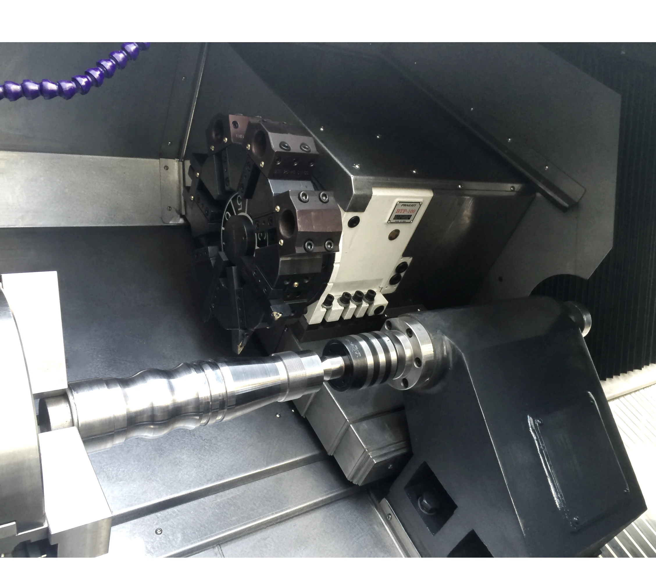 Z-mat CNC Lathe STL15 1500mm Slant Bed Turning Length Long Shaft Turning CNC Machine 8-station Turret STAR STL15 Machining Metal