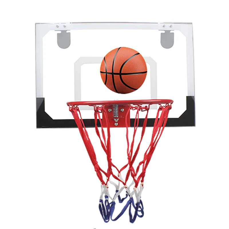 FOOCAT Wholesale MINI hanging door children playing basketball toy basketball hoop backboard