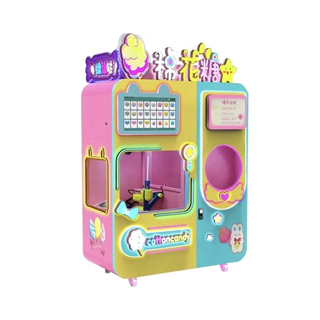 Fully Automatic High Quality Marshmallow Cotton Candy Making Machine / Marshmallow Production Line / Candy Confectionery Machine