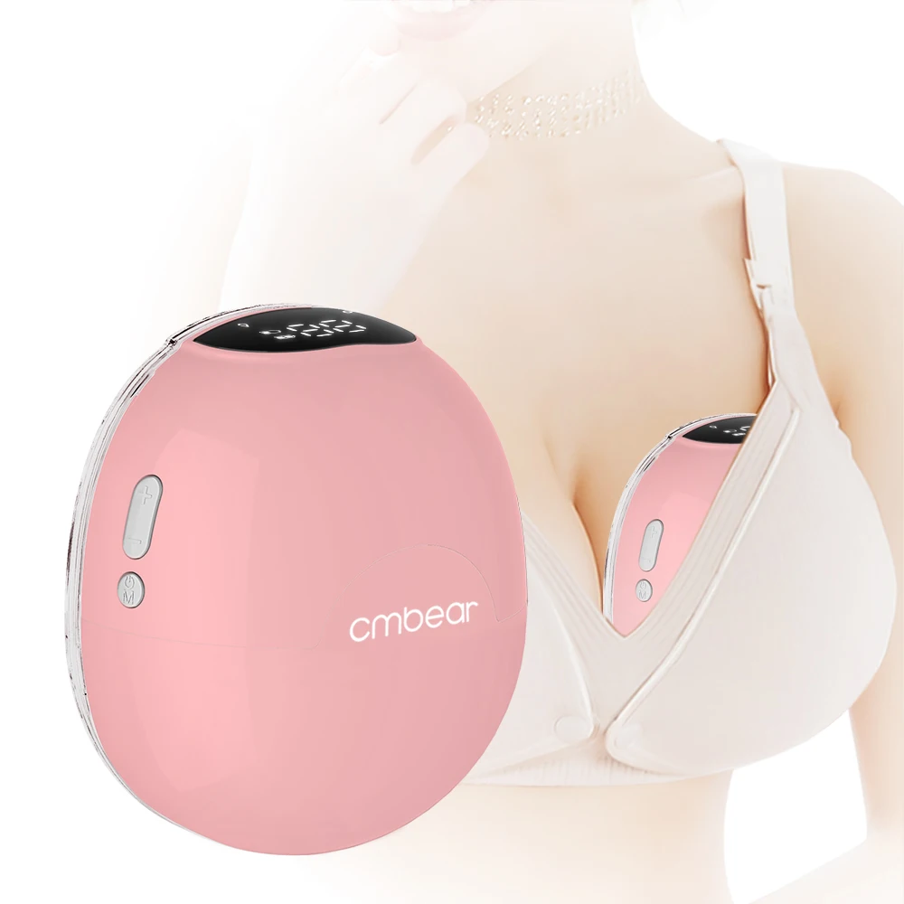 supper market baby supplier customize logo breast pump electric portable wearable pump
