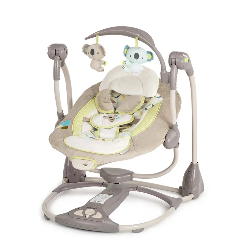 
Folding Infant Baby Rocker Swing Chair flush toy 