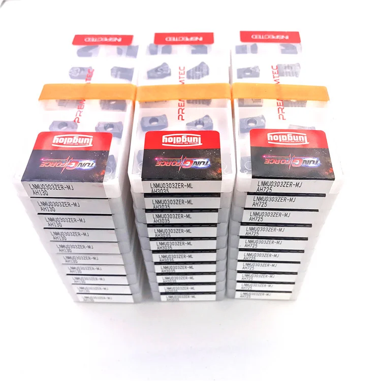 LNMU0303ZER-MJ ML AH725 AH130 AH3035 LNMU Tungaloy milling insert