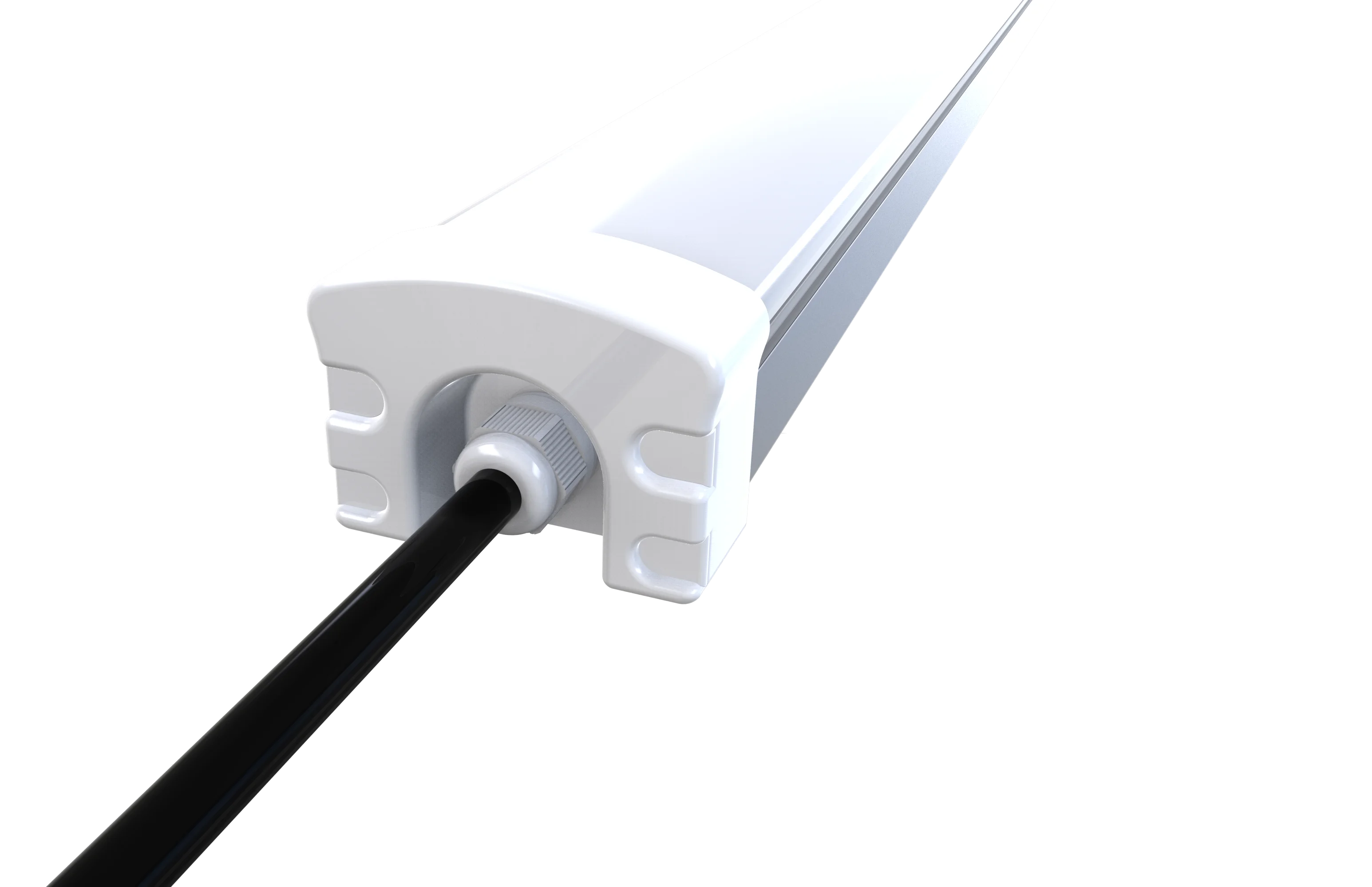 UL Certified IP66 Ik10 Linkable Dimming Vapor Tight Light for Commercial Spaces