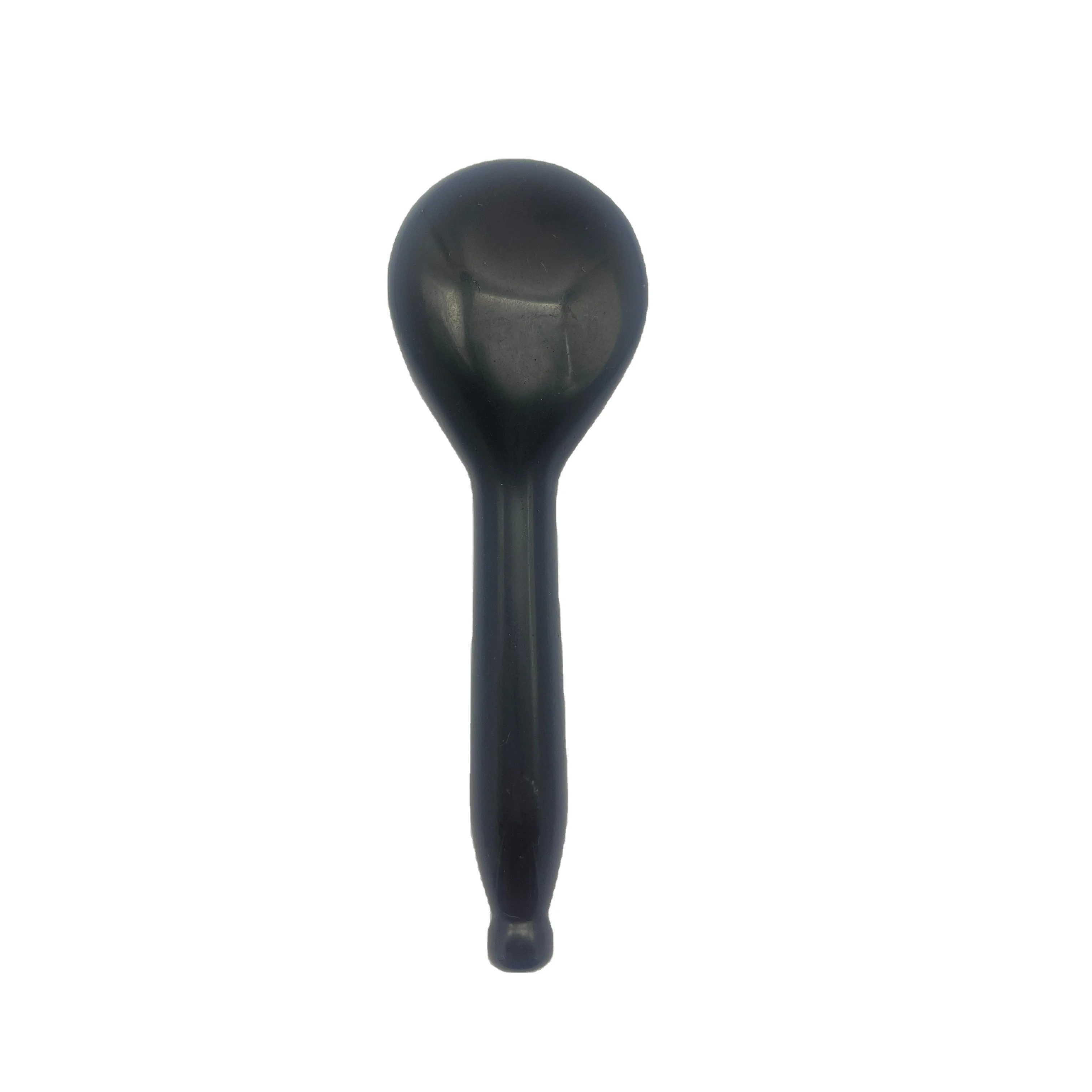 Black Stone Gua Sha Massage Stick Jade Acupuncture Pen Bian Stone Obsidian Guasha Spoon For Face Spa Muscle Relief Gua Sha Wand