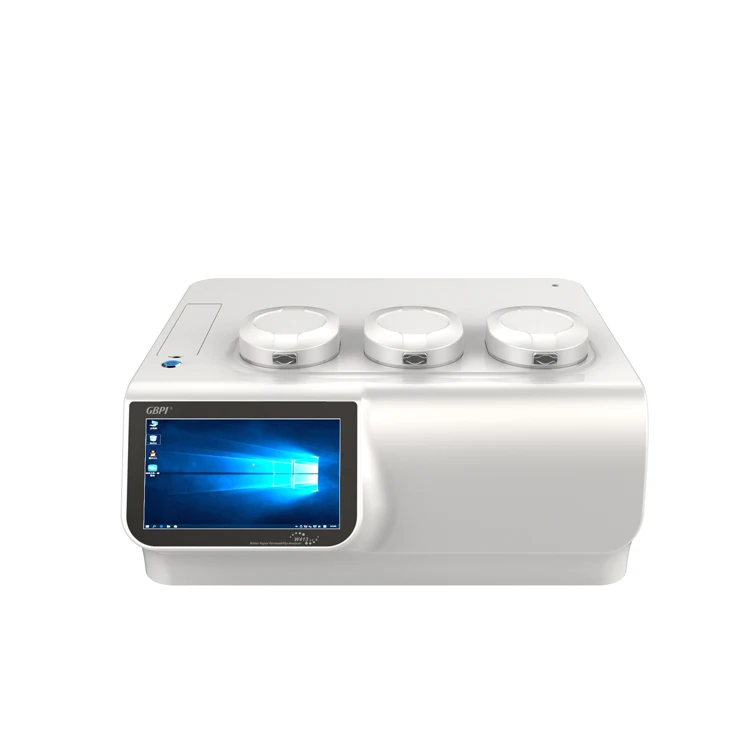 Модернизированная система GBPI с тремя камерами, анализатор проницаемости водяного пара для лаборатории