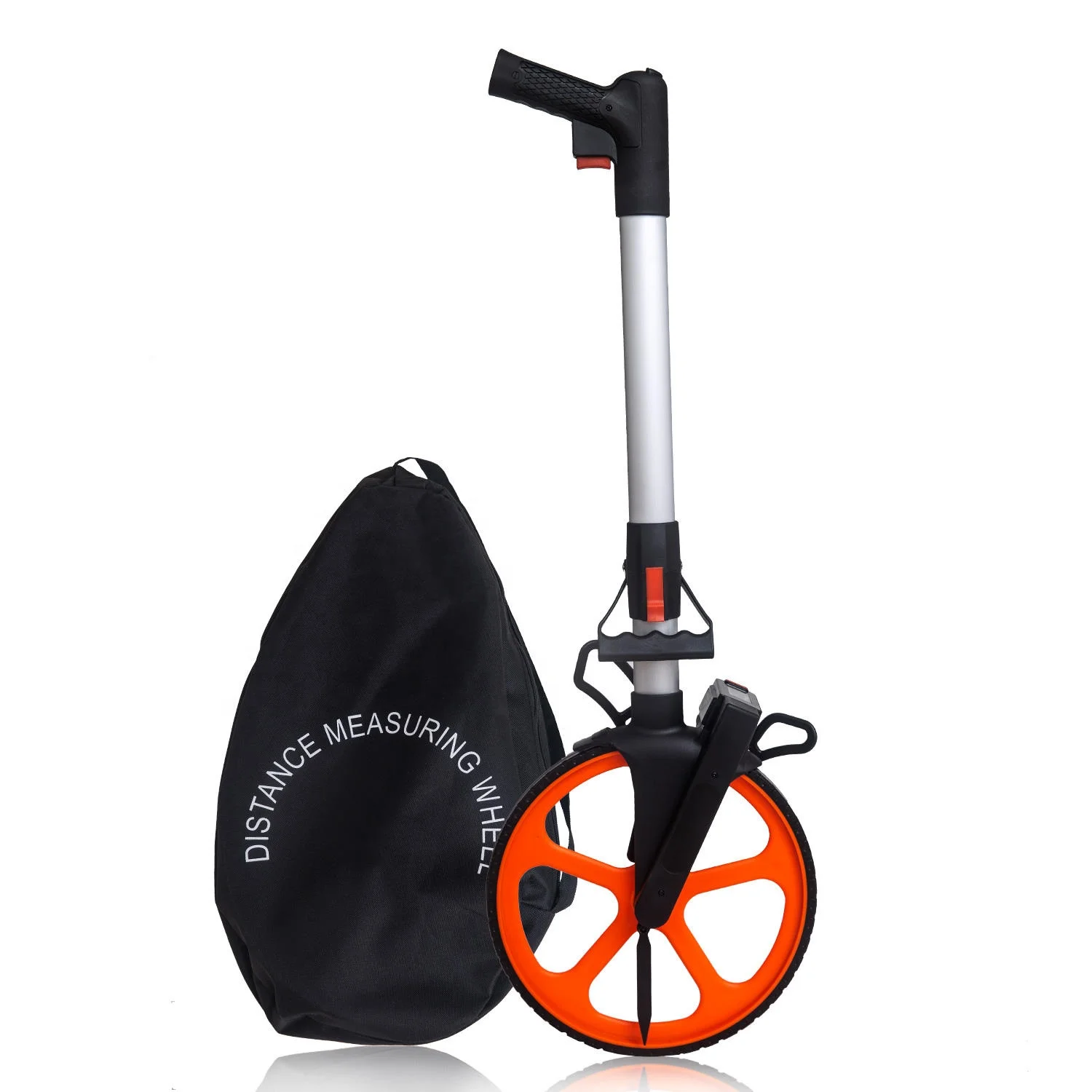 Mechanical ranging wheel Outdoor digital display hand-pushed roller measuring wheel engineering measuring ruler