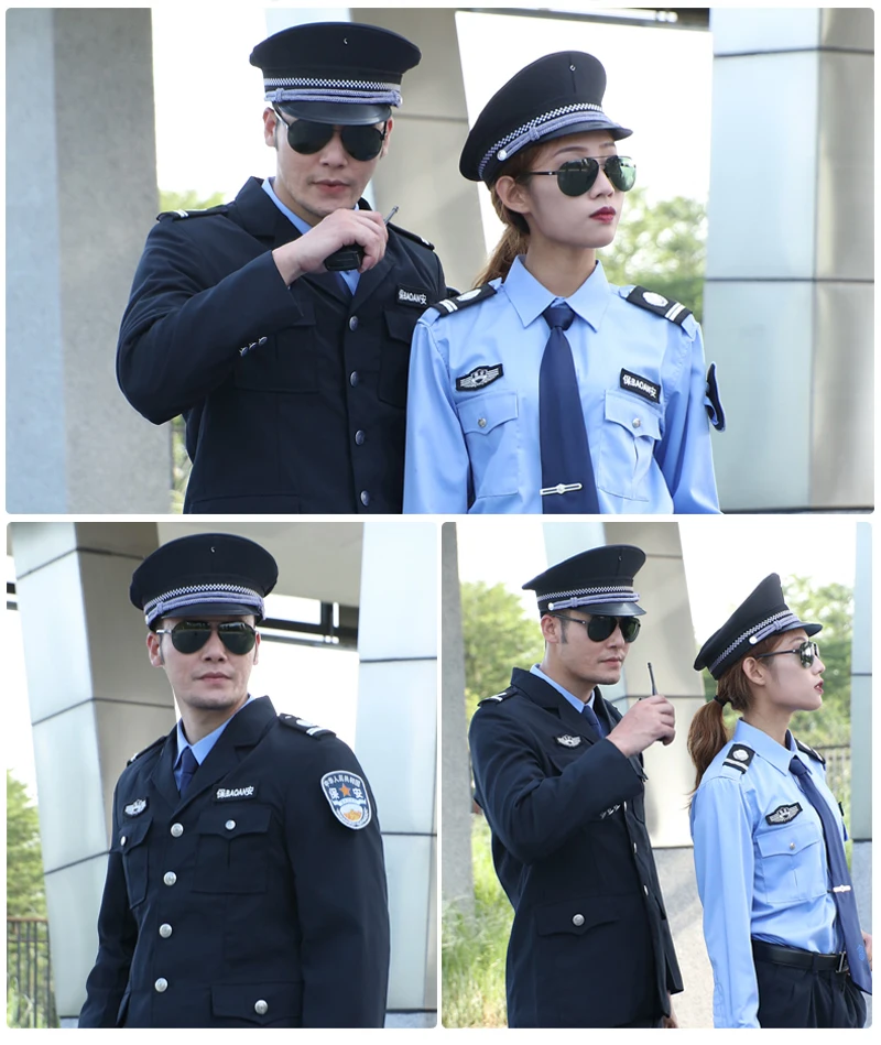 Good Quality Security Guard Uniforms Security Jacket Uniform Suit