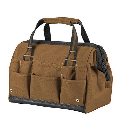 2020 Ouwei Custom OEM large high-capacity mala ferramentas electrician tool kits canvas tote bag tool bag