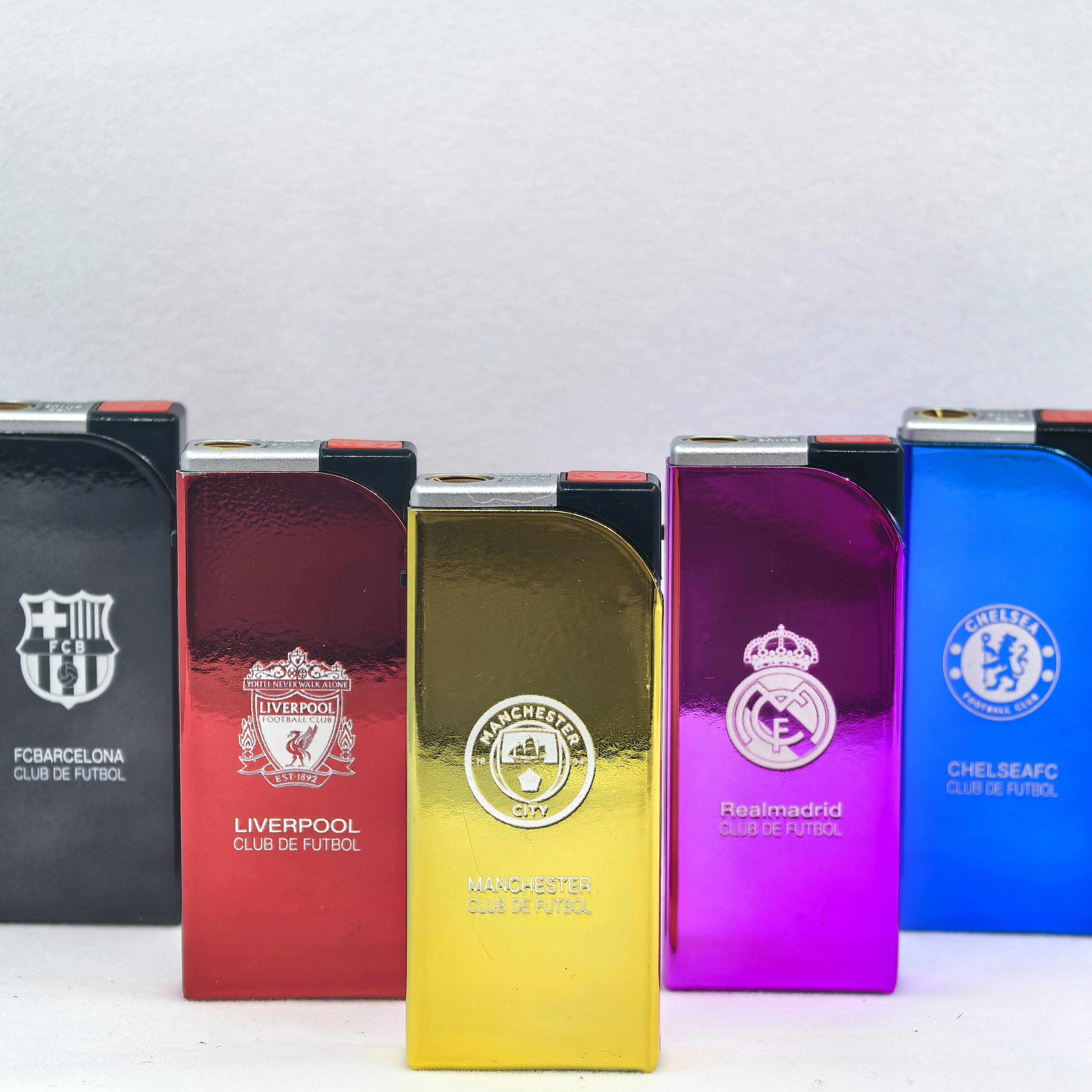 jet torch flame refillable metal cover electric butane gas cigarette lighter