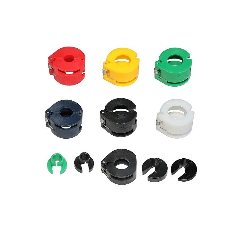 TOMAC 9pc Air Conditioning / Fuel Line Disconnect Car A_c Oil Pipe Repair Clips Connector Maintenance Disassembly Tools