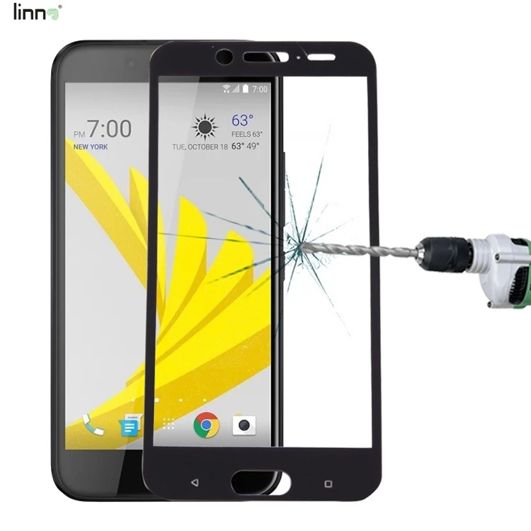 
 Linno, новый продукт, 0,33 мм, 3D изогнутое полноэкранное противоударное закаленное стекло для HTC U19e  