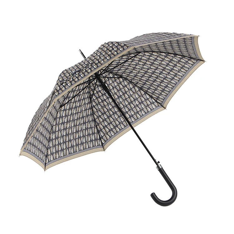 Fashion Design Hook Handle 1 Folding Man Walk Stick Umbrella