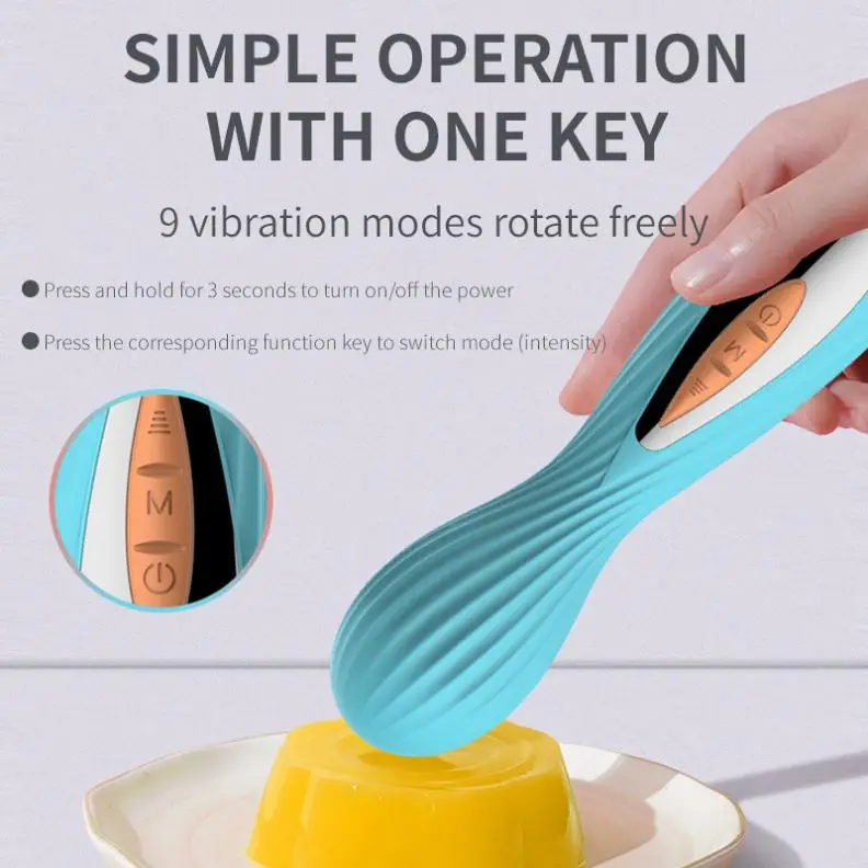 Female G Spot Vibrators Mini Personal Waterproof Wand Vibrator Body Massager Handheld AV Wand Massager Adult Sex for women