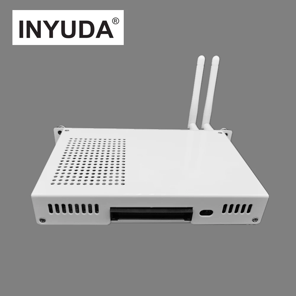 INYUDA встроенный образовательный белый бордовый ПК Хост I7 4G 128G 2 9 ГГц промышленный мини-ПК
