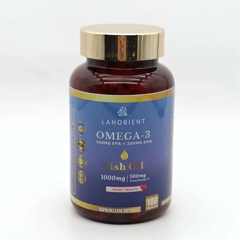 OEM натуральная веганская капсула софтгеля 1000 мг Омега 3 с рыбным маслом