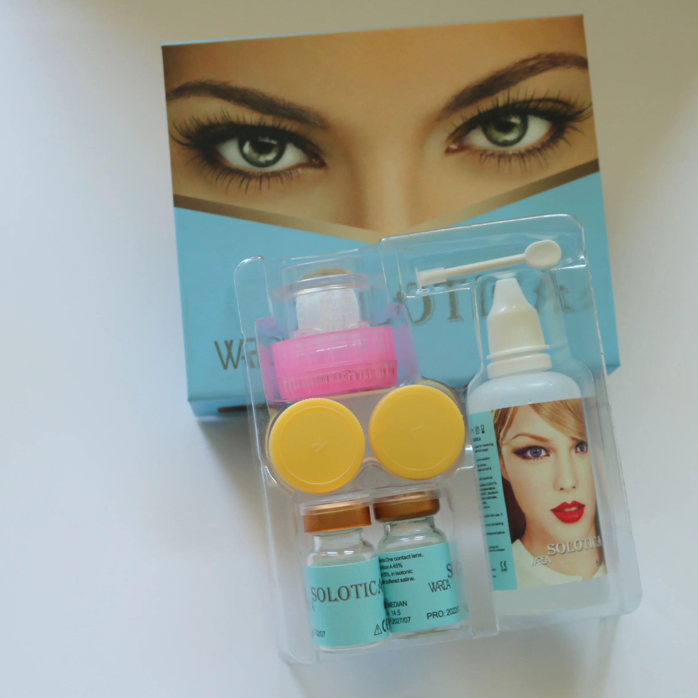 Hot selling contact lenses comfortable cosmetics brand direct wholesale cheap color contact natural big eyes
