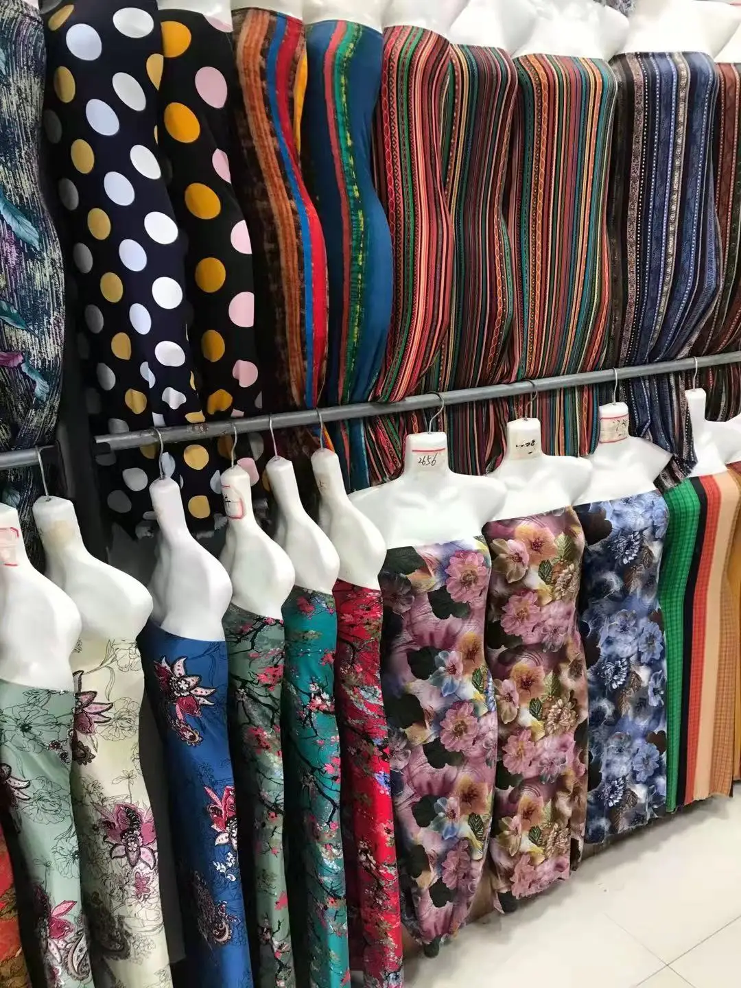 African Printed Spun Rayon 100% viscose woven fabric  woven Digital printed high quality 100 viscose rayon fabric