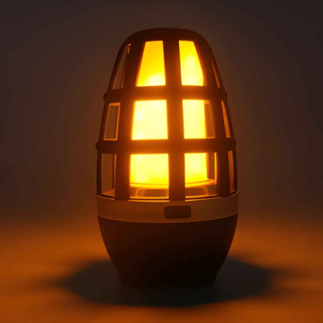 Retro Portable Lantern Outdoor Camping Kerosene Lamp Dynamic Flame Light Rechargeable Battery Powered LED Table Lamp