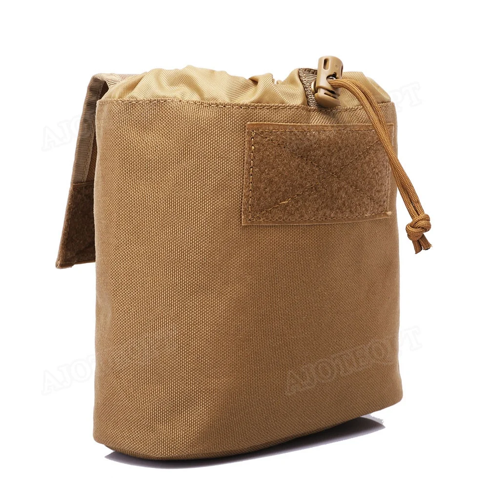 AJOTEQPT Outdoor Camouflage Molle Pouch Tactical Storage Accessory Folding Recycling Waist Bag