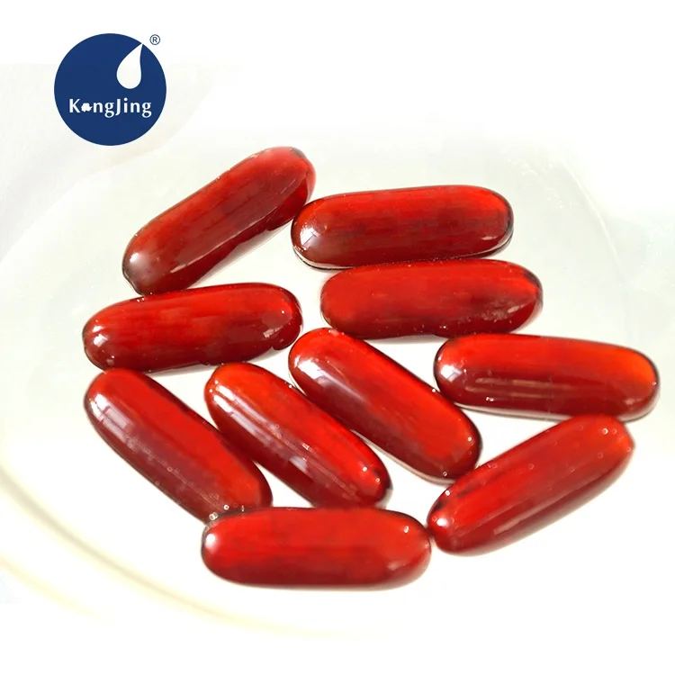 GMP Health Food Supplement Krill Oil Capsules 1000mg