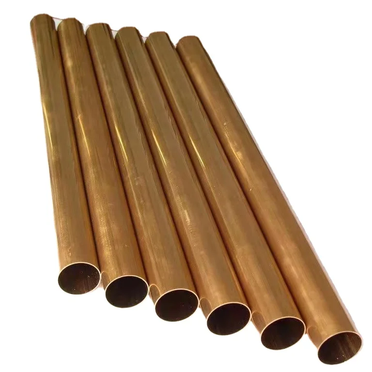 Manufacturer Wholesale Electrodes Non-alloy Brass Tube Seamless Copper Pipe