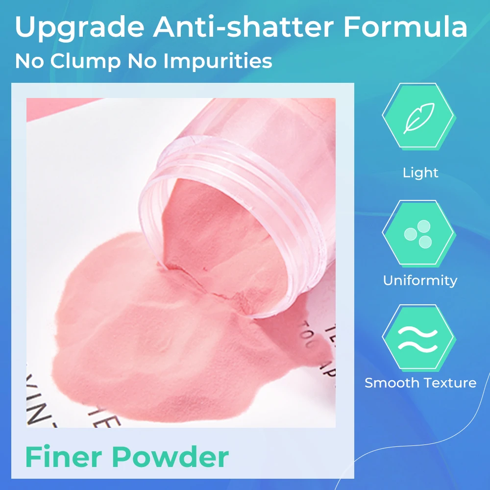 TANI High Quality Bulk Jars Glitter Acrylic Powder Hot Selling Color 1 OZ Nails Acrylic Powder