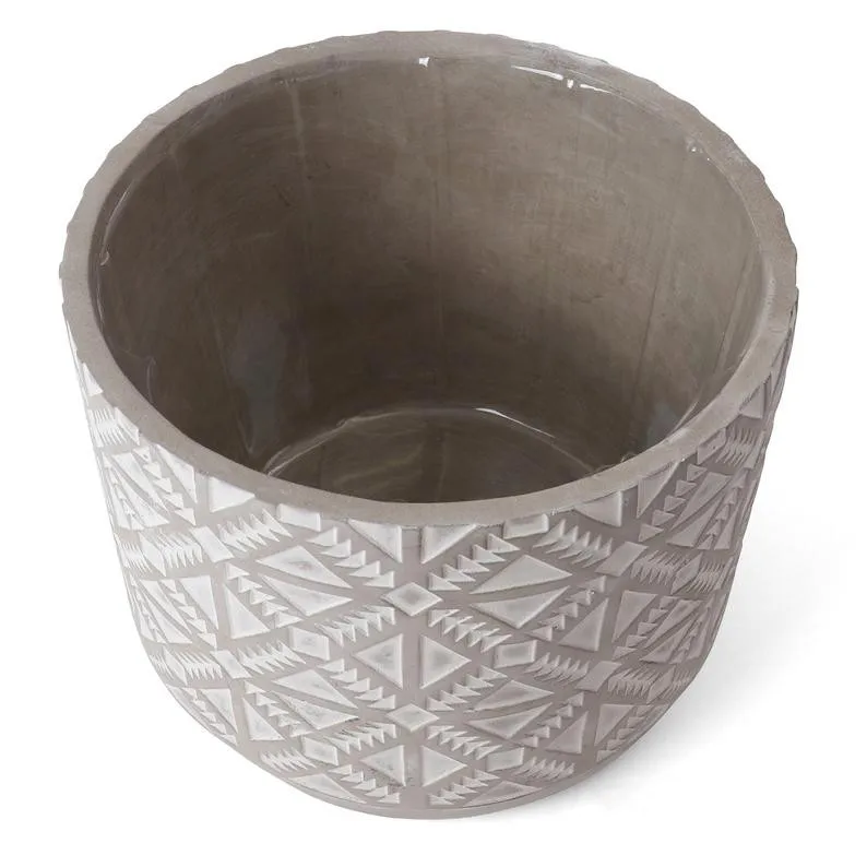 
Medium & Small Assortment Concrete Planter - Indoor and Outdoor Plant Pot - Modern Cement Planter - Geometric Planter Flower Pot 