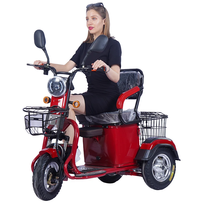 Factory manufacture electric tricycle mini size adult electric scooter ODM OEM 3 wheel electric trikes