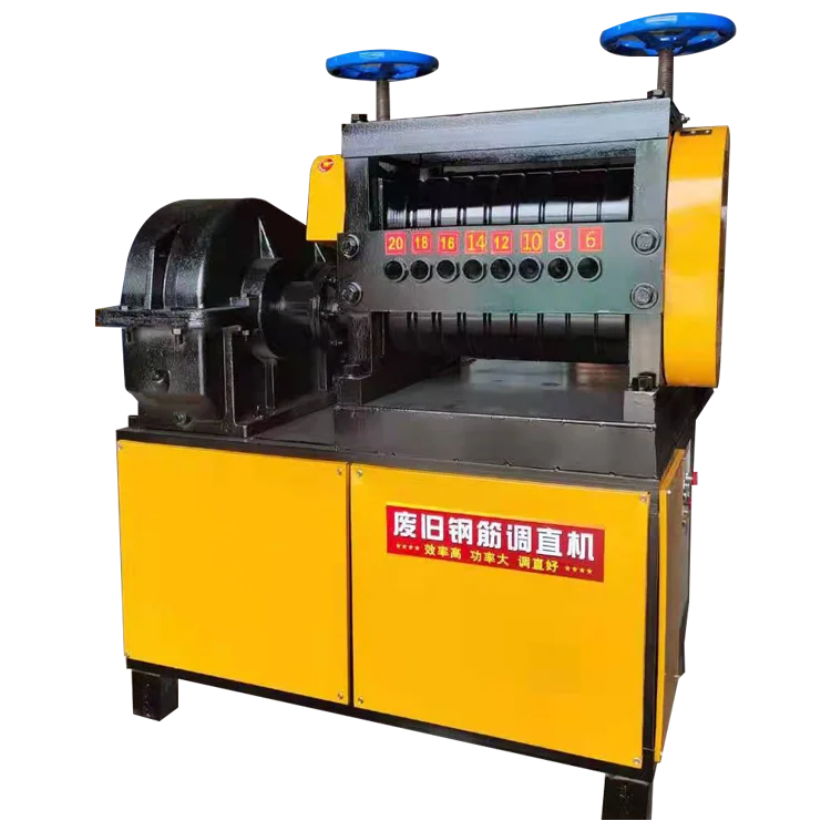 6-16mm Used Steel Straightening Machine 25mm Scrap Steel Bar Straightening Machine Price With CE
